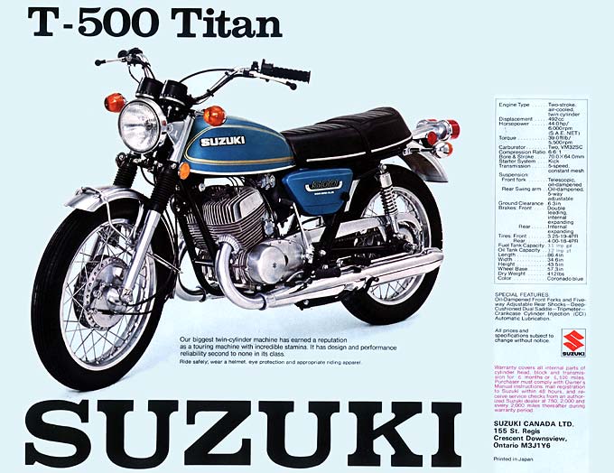 Suzuki T500